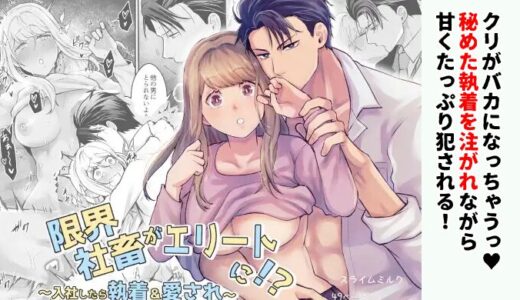 【感想】限界社畜がエリートに！？〜入社したら執着＆愛され〜｜クリトリスがとろとろ…運命の再会をした男の甘いおしおき